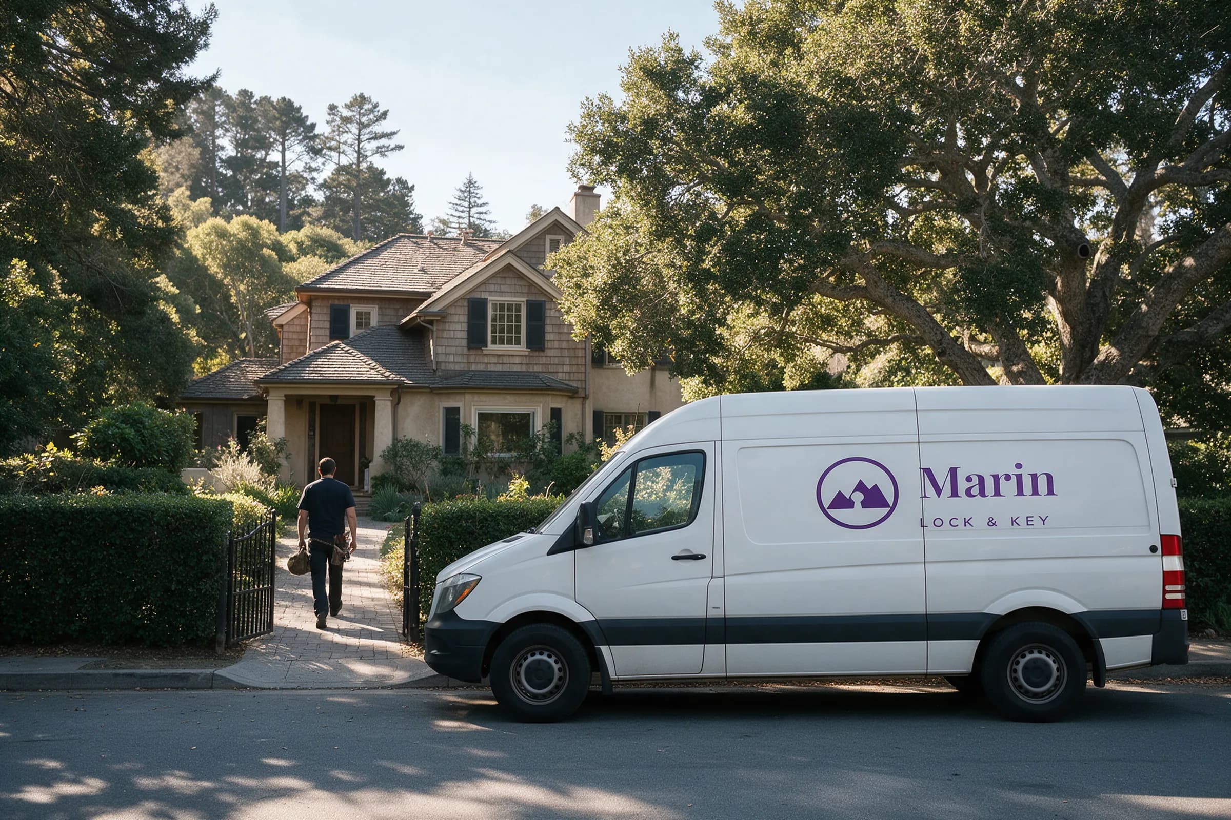 Emergency Locksmith by Marin Lock & Key in San Rafael
